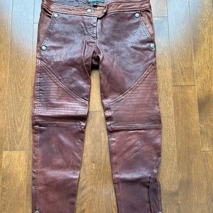 Elizabeth and James leather pants